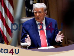 [Trump Ngeluh Uji Mobil di Jepang: Dijatuhi Bola Boling, Penyok Nggak Lolos]