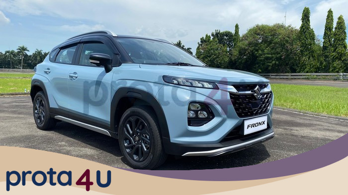 Tunggu, Begini Tampilan Suzuki Fronx yang Bakal Meluncur di Indonesia Bulan Ini!