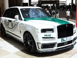 Dubai Gandeng Rolls-Royce Cullinan, Polisi Jadi Lebih Mewah dan Eksklusif!