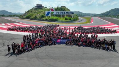 **Ratusan Moge Ducati Padati Mandalika! Event We Ride As One 2025 Sukses Dengan 240 Unit**