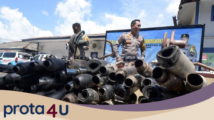 Polisi Imbau Bengkel Tak Jual dan Layani Pemasangan Knalpot Brong, Kenapa Ini Menjadi Polemik?