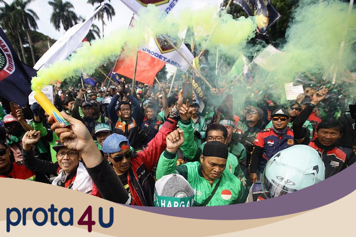 Ojol Teriak Upahnya Dibabat Aplikator, Istana Bilang Begini: Ketimpangan Gaji yang Membuat Ojek Online Berontak