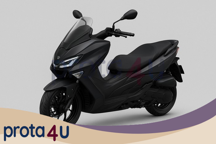 Skutik Suzuki Ini Bakal bikin Xmax dan Forza Geleng-Geleng!