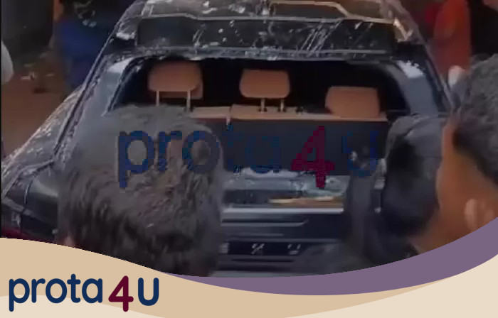 Begini Kondisi Mobil Lexus di Rumah Ahmad Sahroni yang Dirusak Warga: Kisah Tragis Balas Dendam Masyarakat