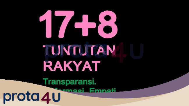 17+8 Tuntutan Rakyat, Apakah Ini Jawaban atas Krisis Pemerintah?