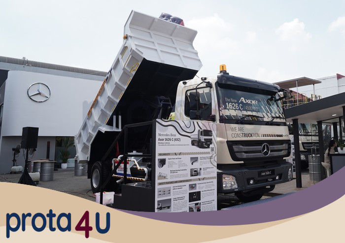 Mercedes-Benz Axor 1626 C: Truk Terbaru yang Mempesona Indonesia?