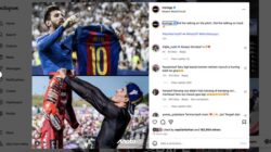 Dari Sirkuit ke Bola: Marquez Meniru Messi di Depan Pendukung Rossi ― Fenomena Apa Ini?