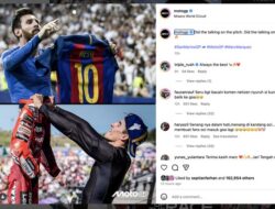 Dari Sirkuit ke Bola: Marquez Meniru Messi di Depan Pendukung Rossi ― Fenomena Apa Ini?