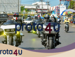 Tanpa Strobo-Sirene dan Patwal: Ratusan Bikers Harley Touring hingga Bali Jadi Perhatian Publik