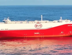 Kapal Kedelapan BYD Meluncur, Siap Kirim Ribuan Mobil Listrik – Update 2