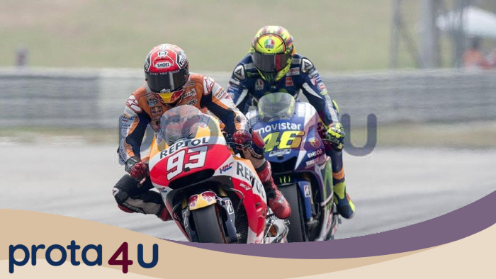 Marquez Atasi Rivalitas 9 Musim, Rossi Tak Pernah Juara di MotoGP!