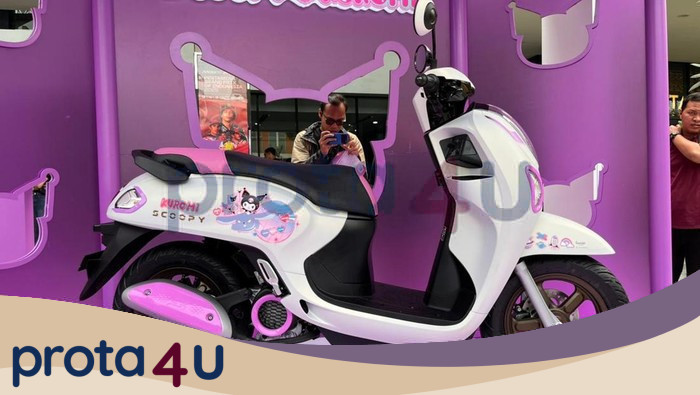 Honda Scoopy Kuromi Limited Edition Meluncur, Ini yang Beda - Update 2