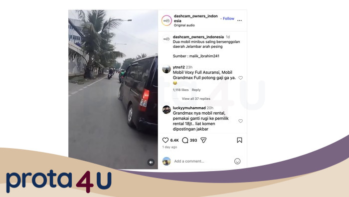 Duh! Tak Ada yang Ngalah: Konfrontasi Senggolan Voxy vs Gran Max di Jalan, Siapa yang Akan Menang?