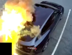 Waduh! Mobil Listrik Tesla Meledak, Ternyata Penyebabnya Sepele – Update 2