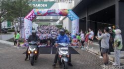 Yamaha Inovasi Motor Sweeper di Tangerang Color Run!