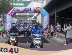 Yamaha Inovasi Motor Sweeper di Tangerang Color Run!