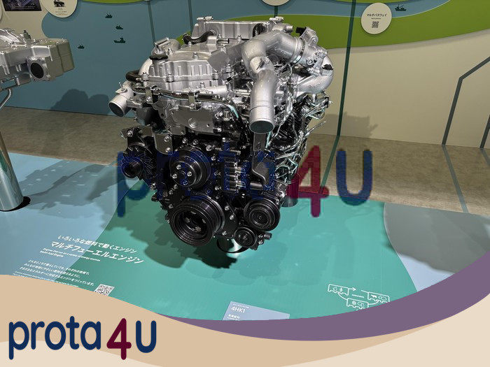 Isuzu Perkenalkan Mesin Multi-Fuel Inovatif di Japan Mobility Show 2025