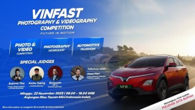 Hadiah Jutaan Rupiah! Ekspresikan Kebebasan Melalui Lensa di VinFast Competition